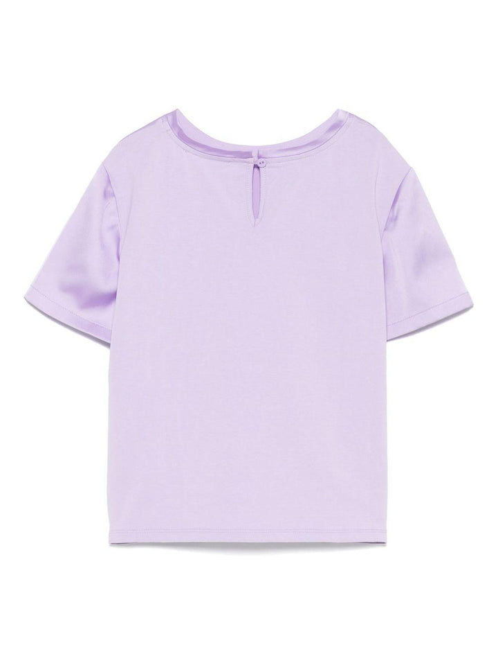 T-shirt viola lilla per bambina