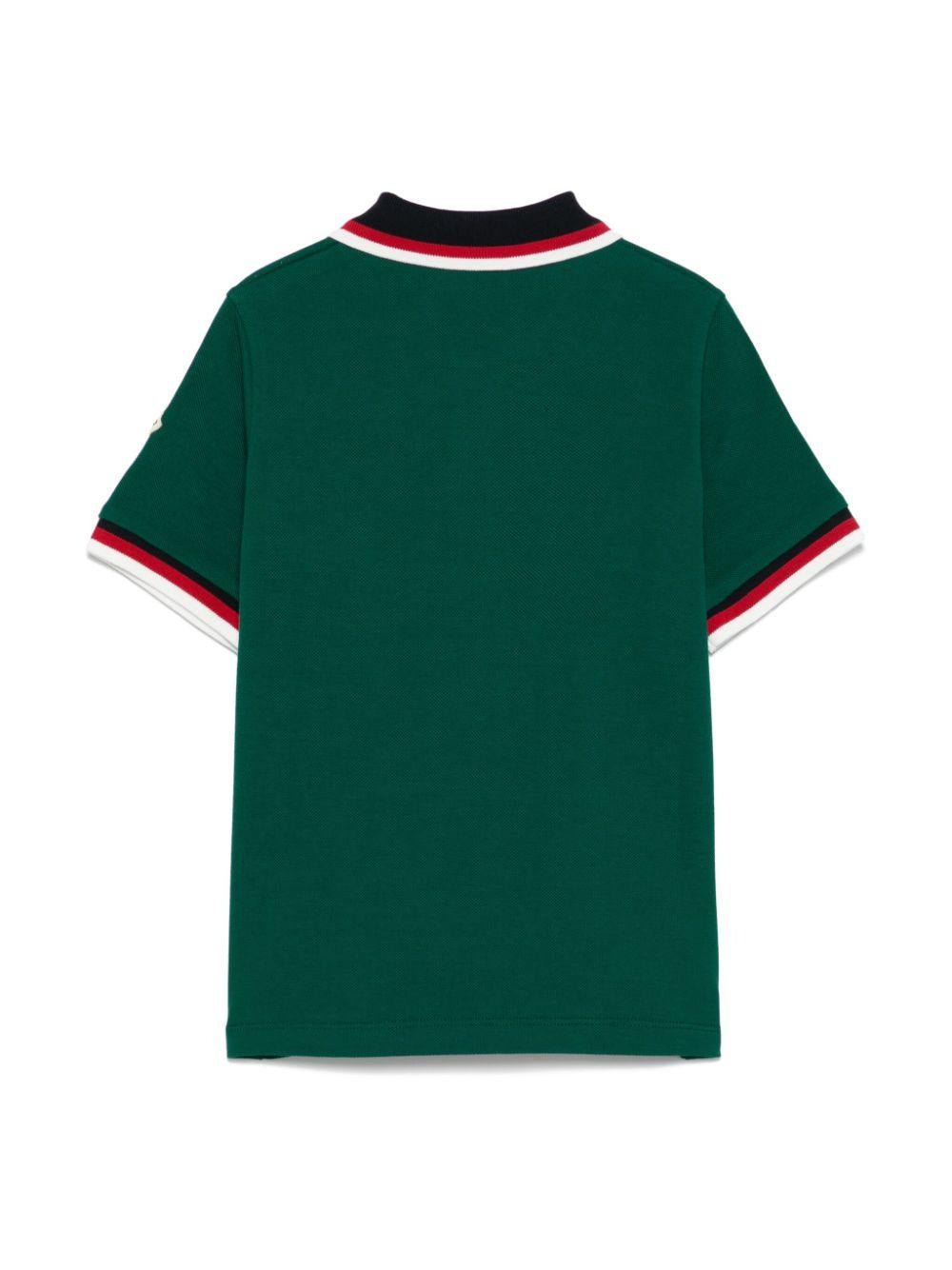 Polo verde foresta per bambino