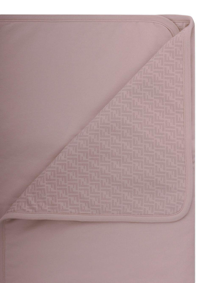 Coperta rosa chiaro per neonata BUJ3288RA F19J5 Fendi Kids 