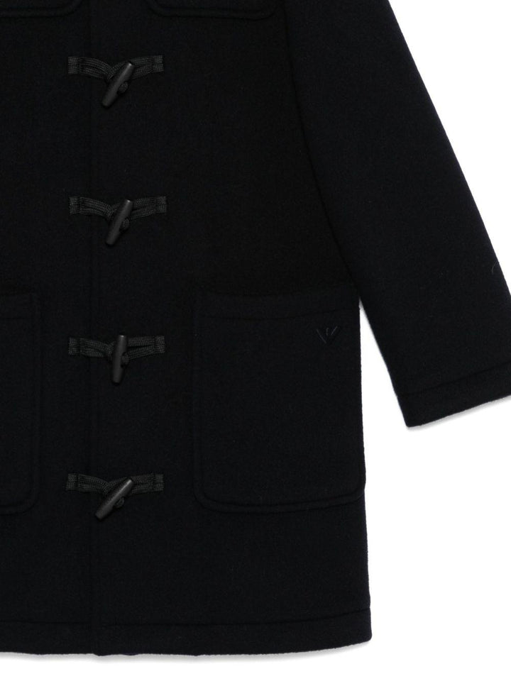 Cappotto nero per bambino EB000493AF16038 UB118 Emporio Armani Kids 