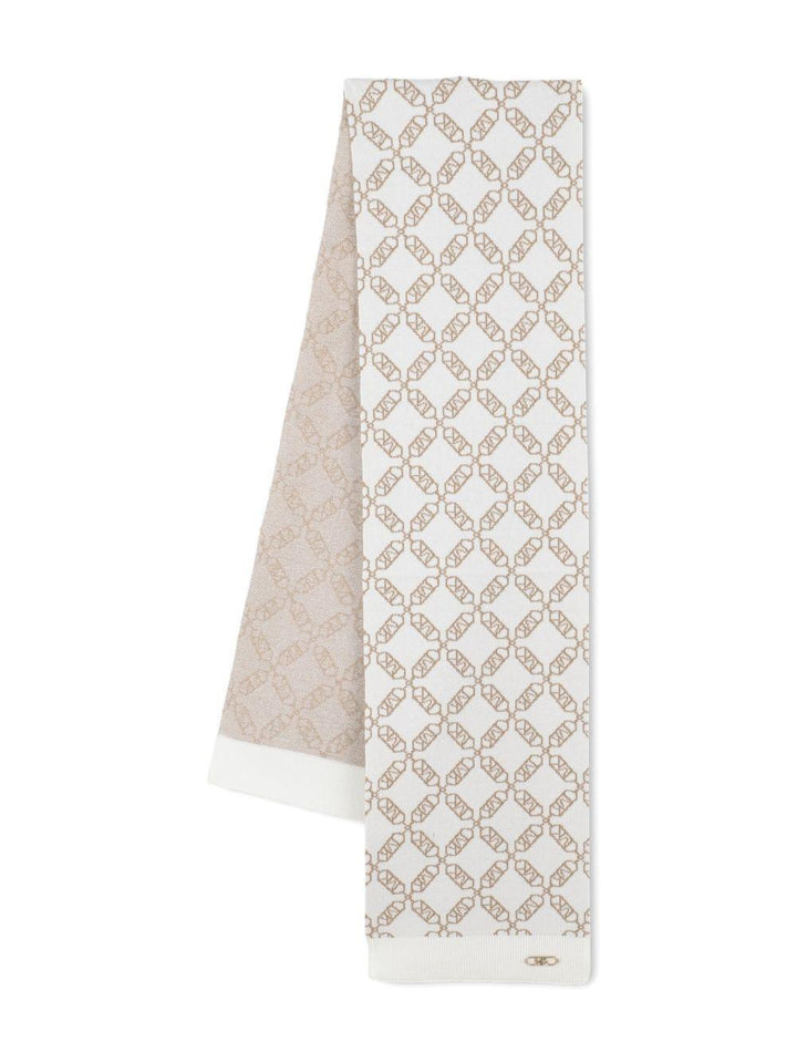 Sciarpa bianca/oro per bambina R30536 117 Michael Kors Kids 