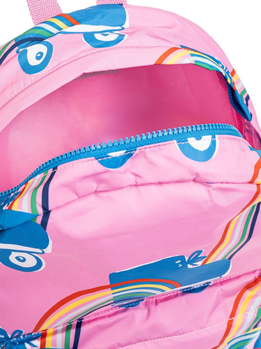 Zaino rosa/multicolor per bambina