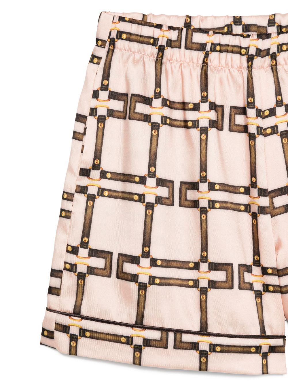 Bermuda rosa per bambina EFBE0820FODER C053 Elisabetta Franchi Kids 