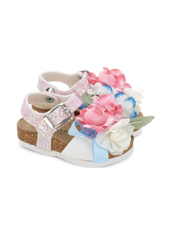 Sandali per bambina 83G0017708 9990 Monnalisa Kids 