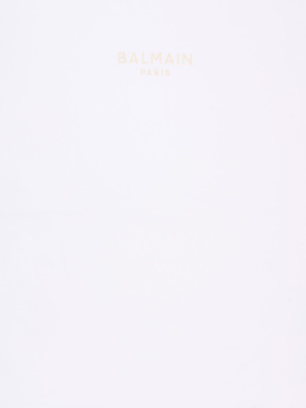 Coperta bianca per neonato BY0620Z3278 100BG Balmain Kids 