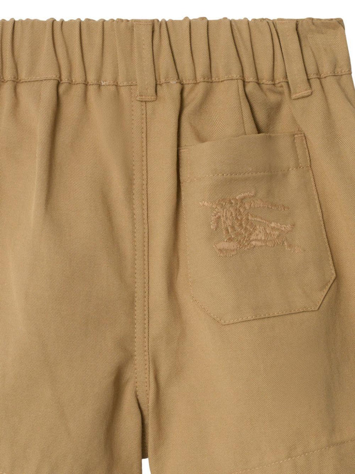 Bermuda beige sabbia per neonato 8100532 B9719 Burberry Kids 