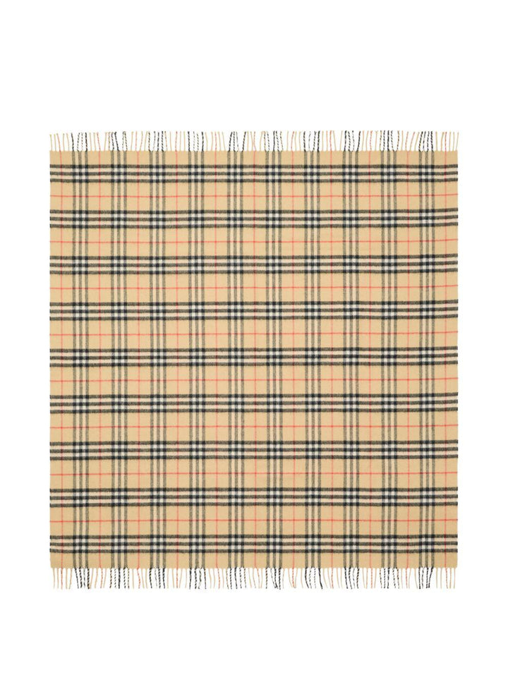 Coperta marrone/nero per neonato 8117406 B9368 Burberry Kids 