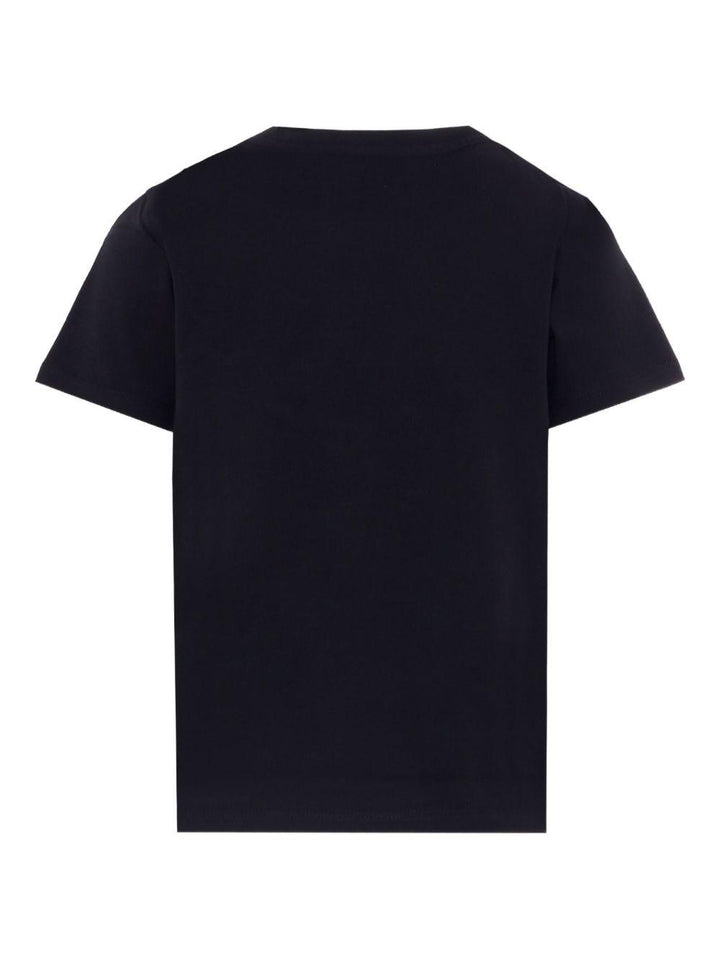 T-shirt nera per bambino