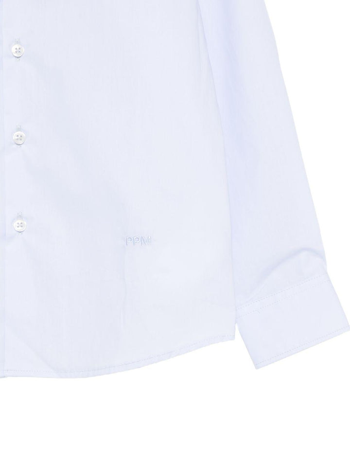 Camicia azzurra per bambino PP4225 AZZ Paolo Pecora Kids 