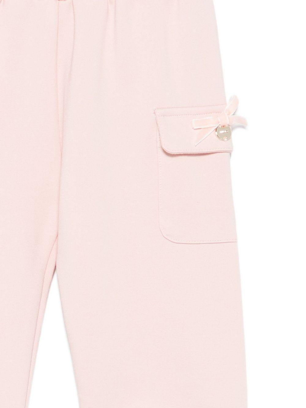 Pantalone rosa per neonata HF5034J4882 X0196 Liu Jo 