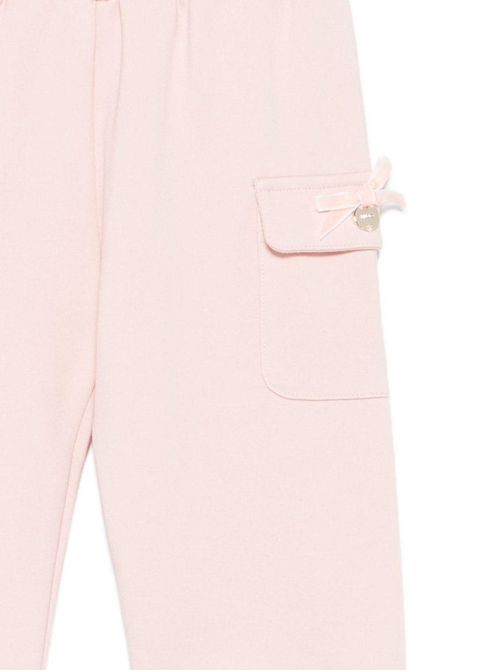 Pantalone rosa per neonata HF5034J4882 X0196 Liu Jo 