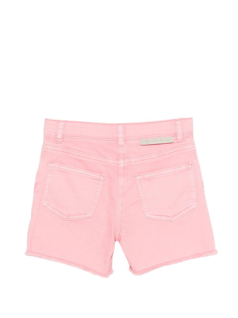 Bermuda rosa per bambina TY6C69Z0156 509 Stella McCartney Kids 