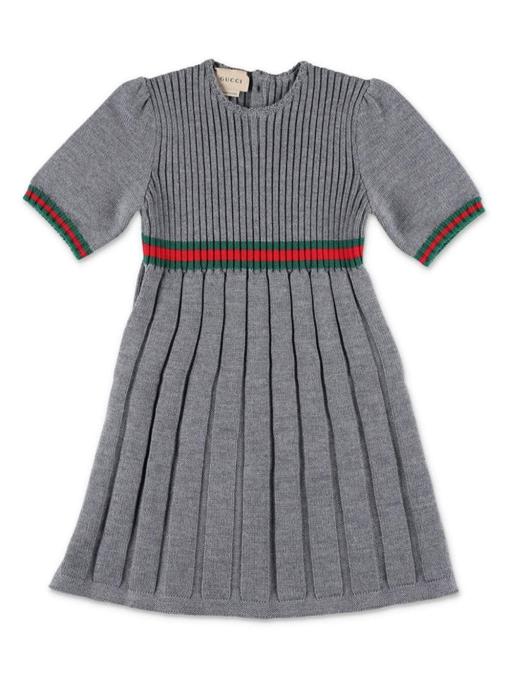 Abito grigio per bambina