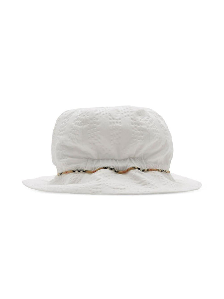 Pagliaccetto bianco per neonata 8078862 A1464 Burberry Kids 