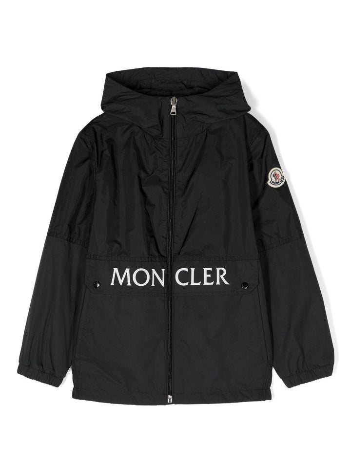 Black Joly jacket for boys with logo