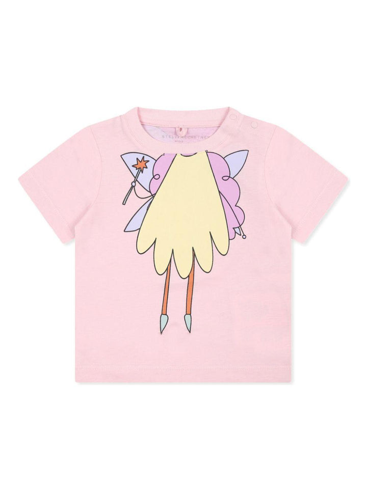 T-shirt rosa per neonata