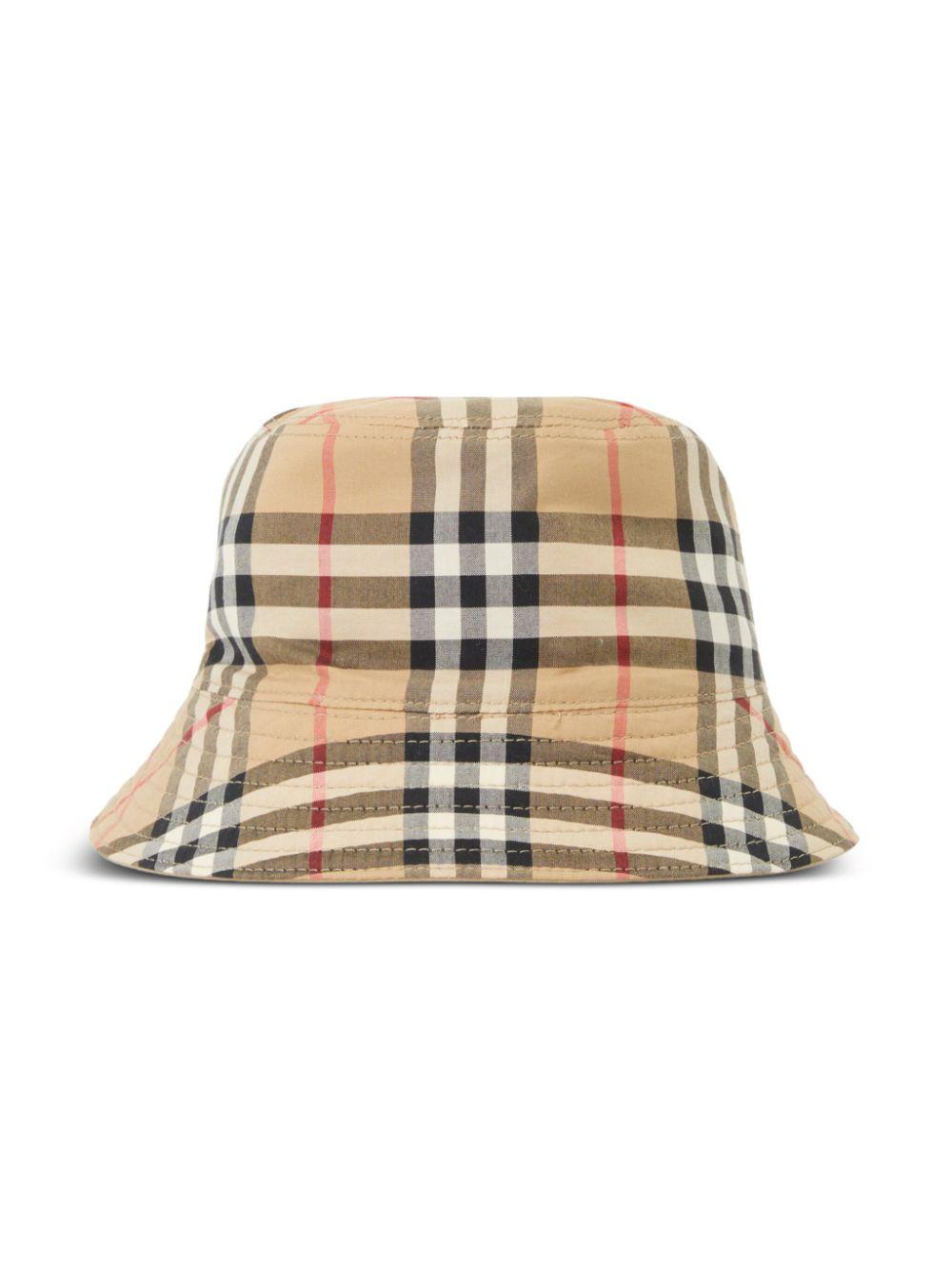 Cappello reversibile beige per bambini 8070043 A1366 Burberry Kids 
