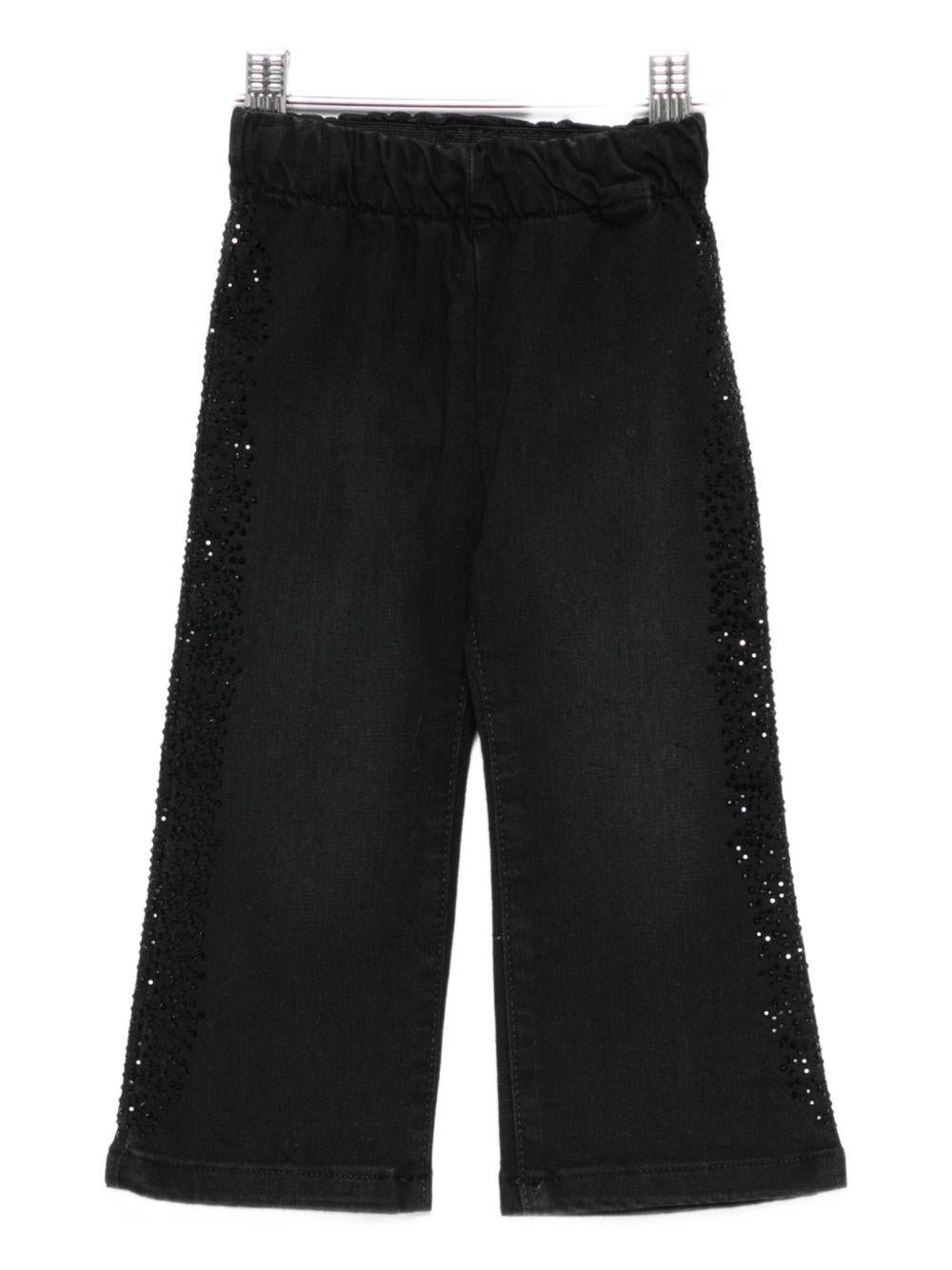 Jeans nero per neonata HF5032D5023 C3823 Liu Jo 