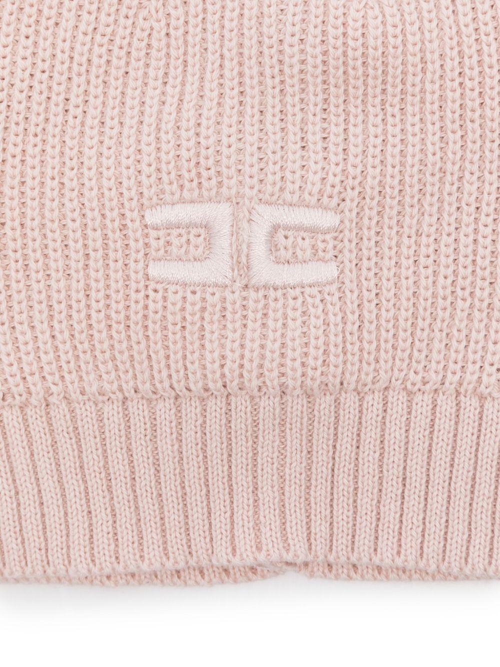 Cappello rosa per neonata ENCP071CFL061 C037 Elisabetta Franchi Kids 