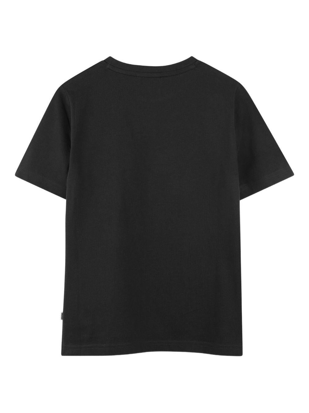 T-shirts bianca/nera per bambino J52680 M41 Boss Kids 