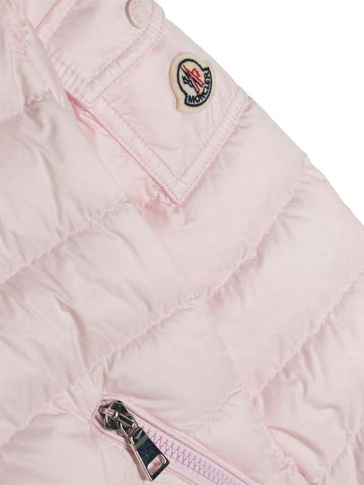 Giubbotto Gless rosa chiaro per bambina