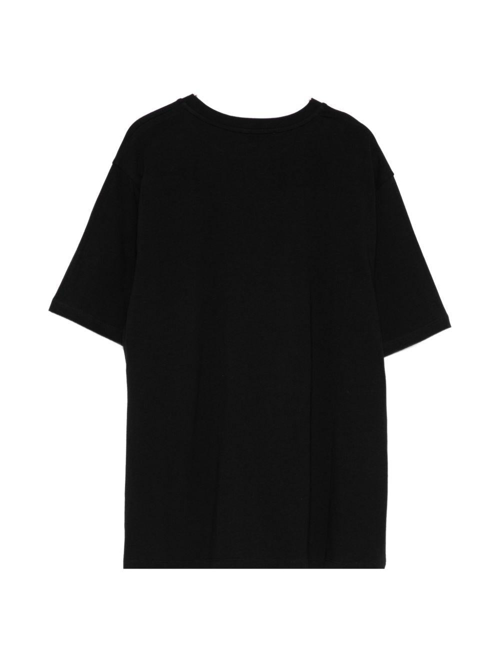 T-shirt nero per bambino EFTS2630JE006 N135 Elisabetta Franchi Kids 