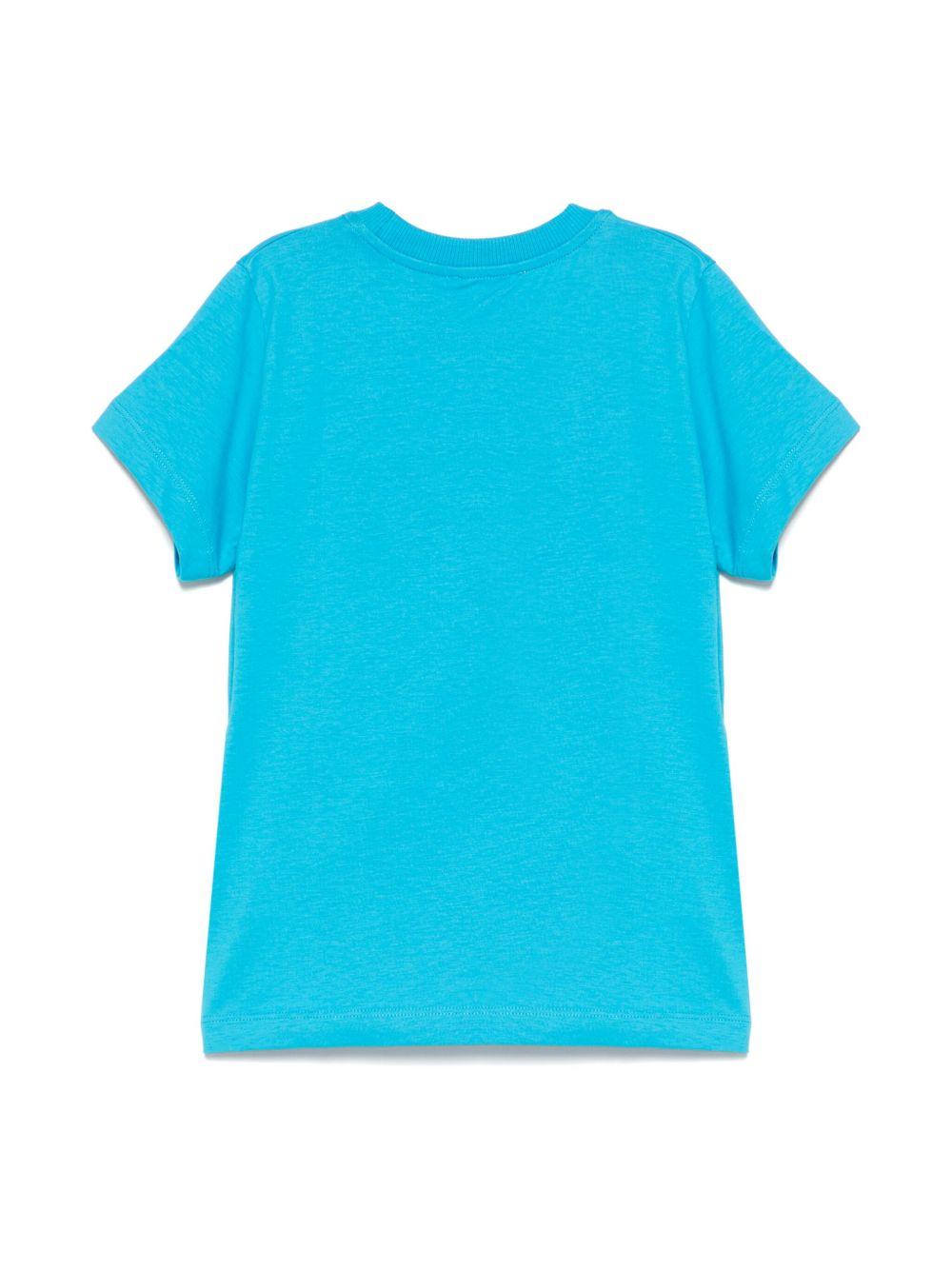 T-shirt azzurro per bambino