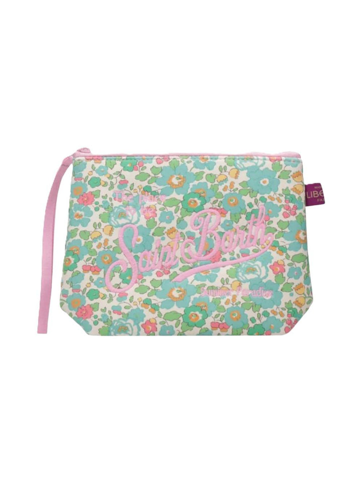 Borsa rosa/verde per bambina ALIN001 02992L MC2 Saint Barth Kids 