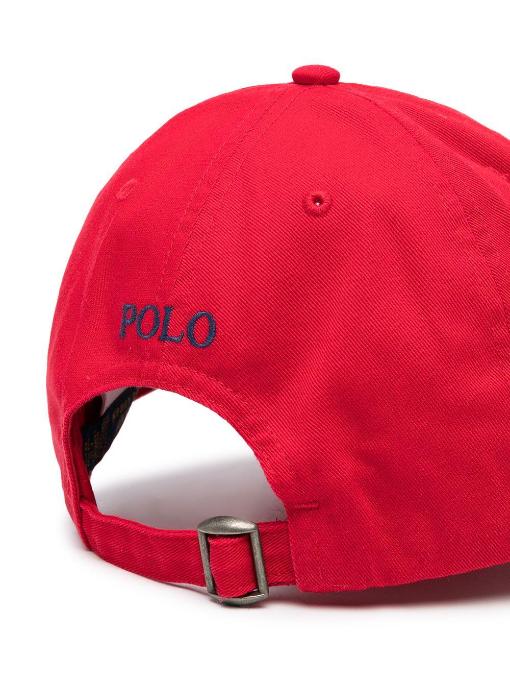 Cappello rosso per bambino 322552489 003 Ralph Lauren Kids 