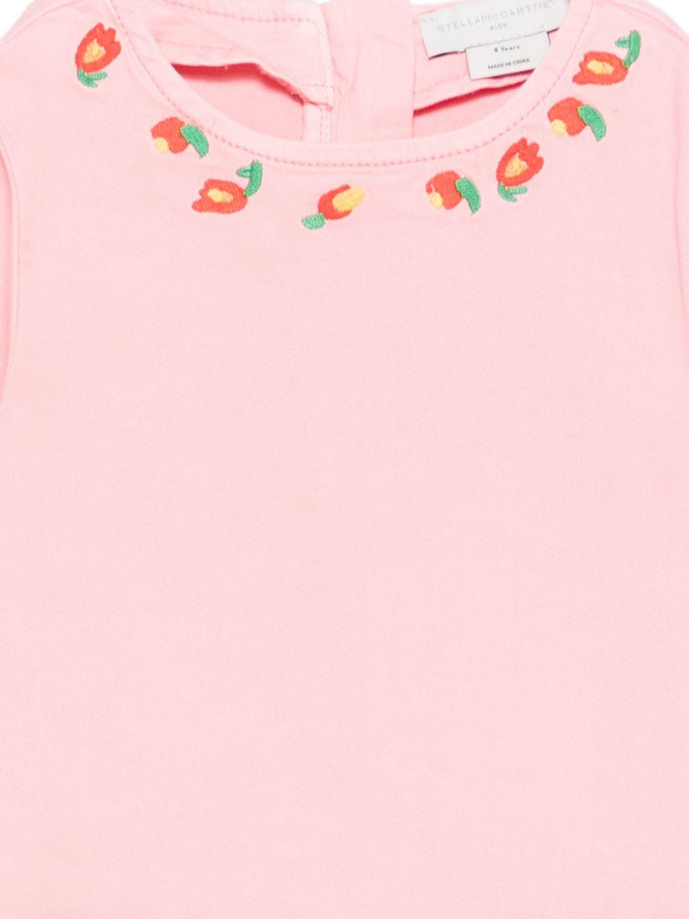 Abito rosa per bambina TY1C41Z0156 509 Stella McCartney Kids 