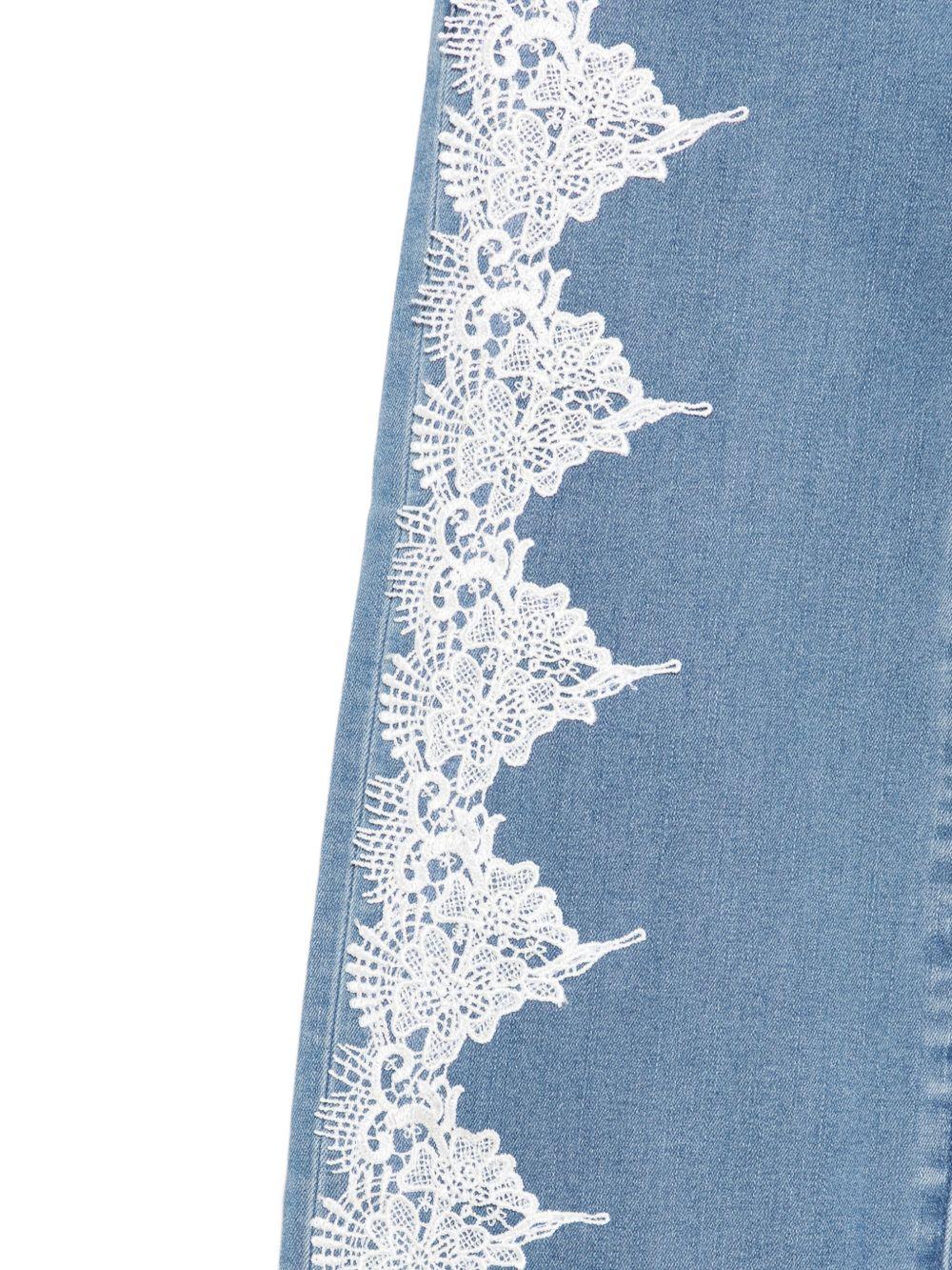 Jeans blu per bambina 261GB2031 03451 Twin Set 