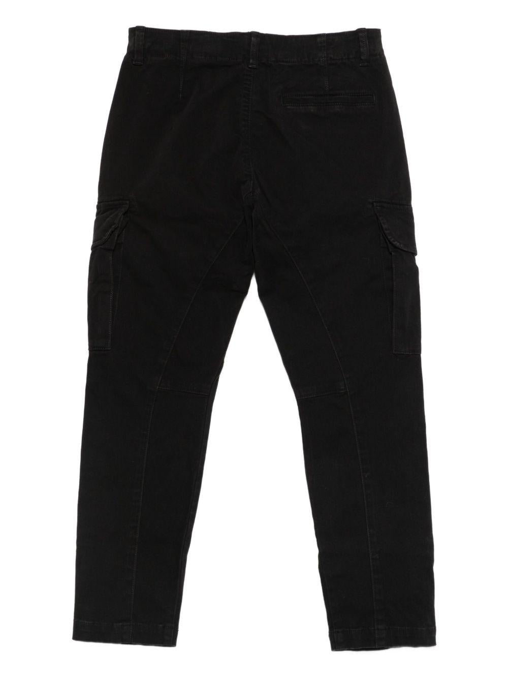 Pantalone nero per bambino COP004LRC06 60100 C.P Company Kids 