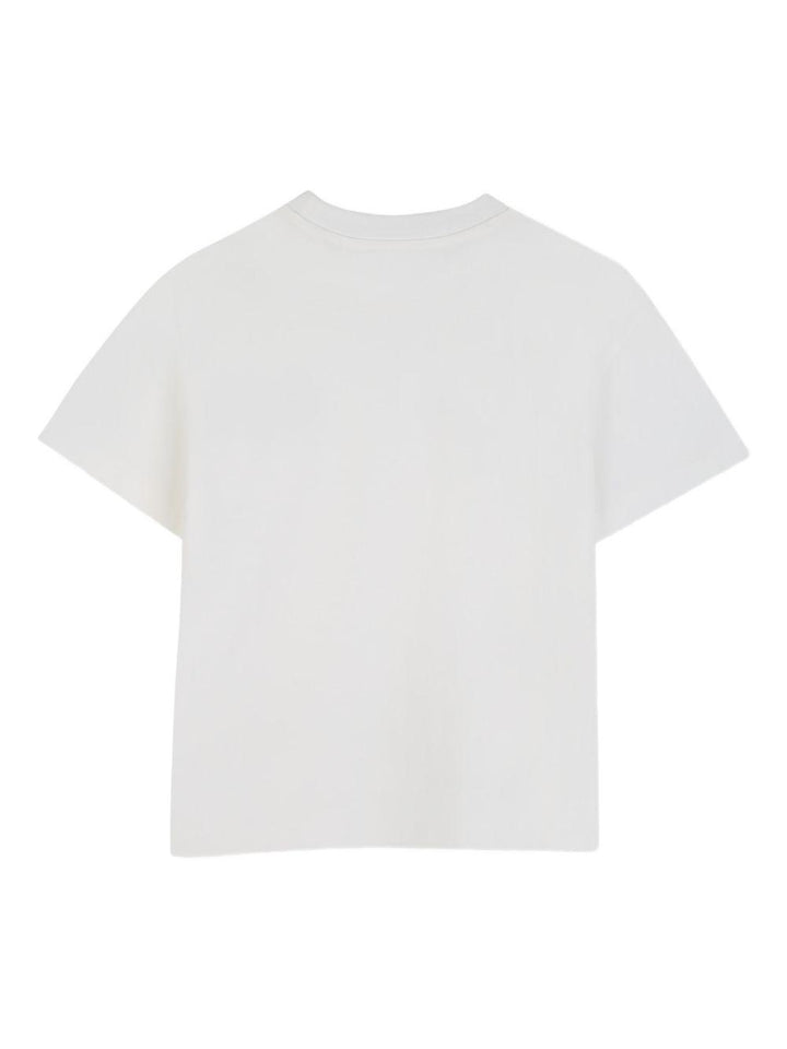 T-shirt bianca per bambina R30604 117 Michael Kors Kids 