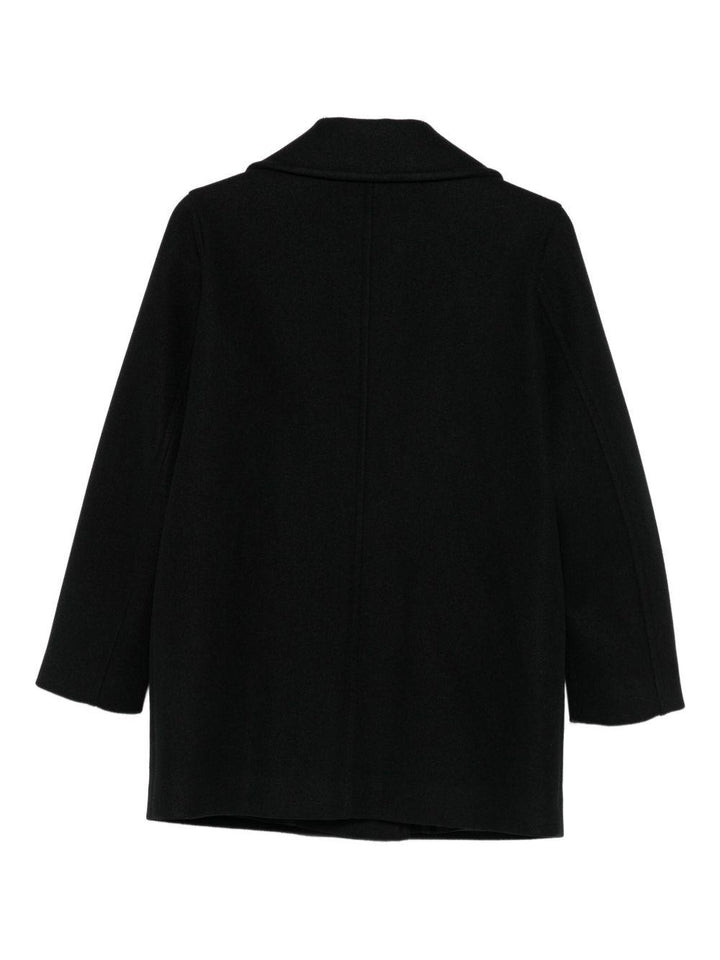 Cappotto nero per bambina 252GJ2141 00006 Twin Set 
