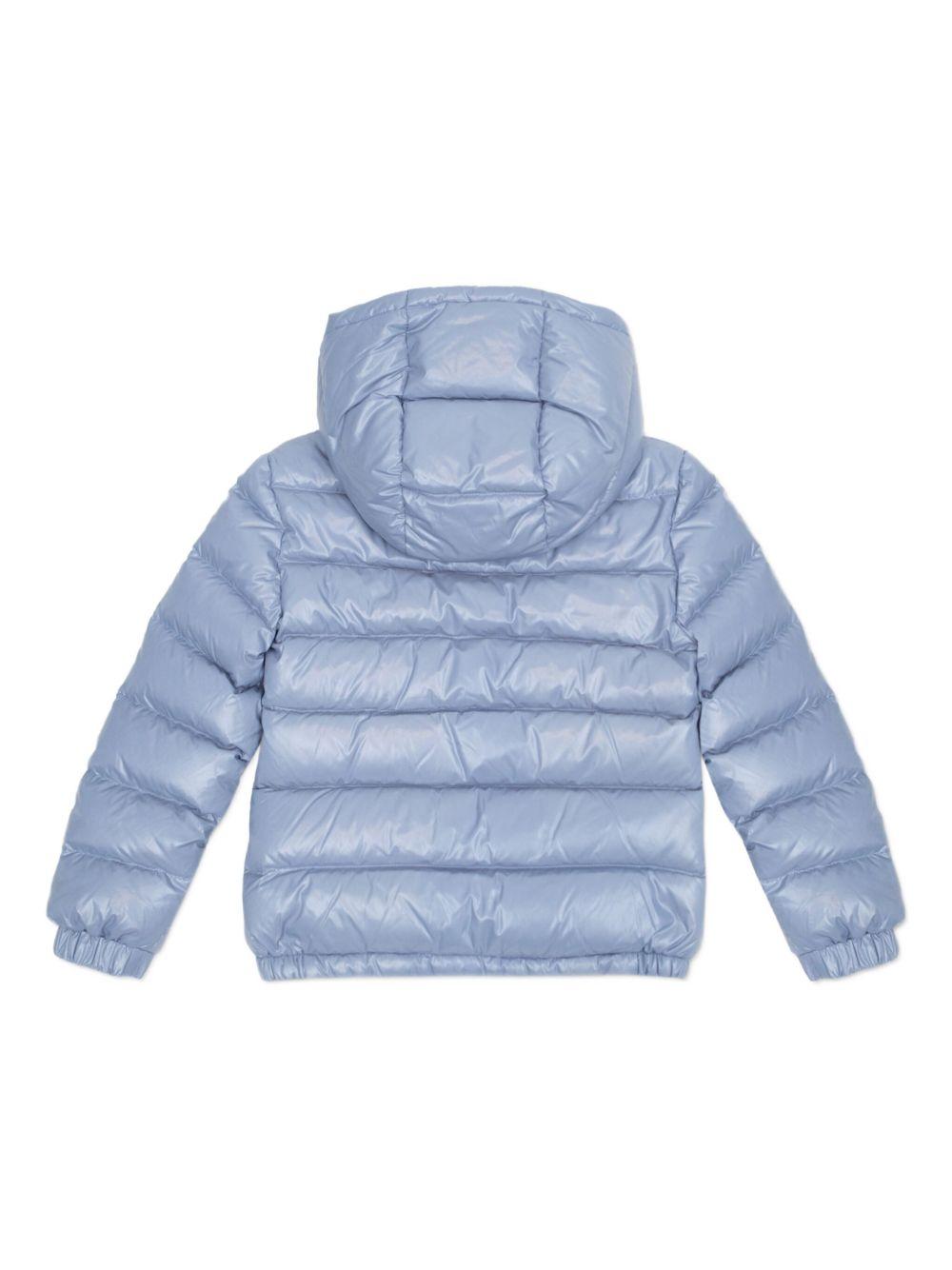 Giubbotto azzurro per bambino 9541A00022597Z8 715 Moncler Kids 