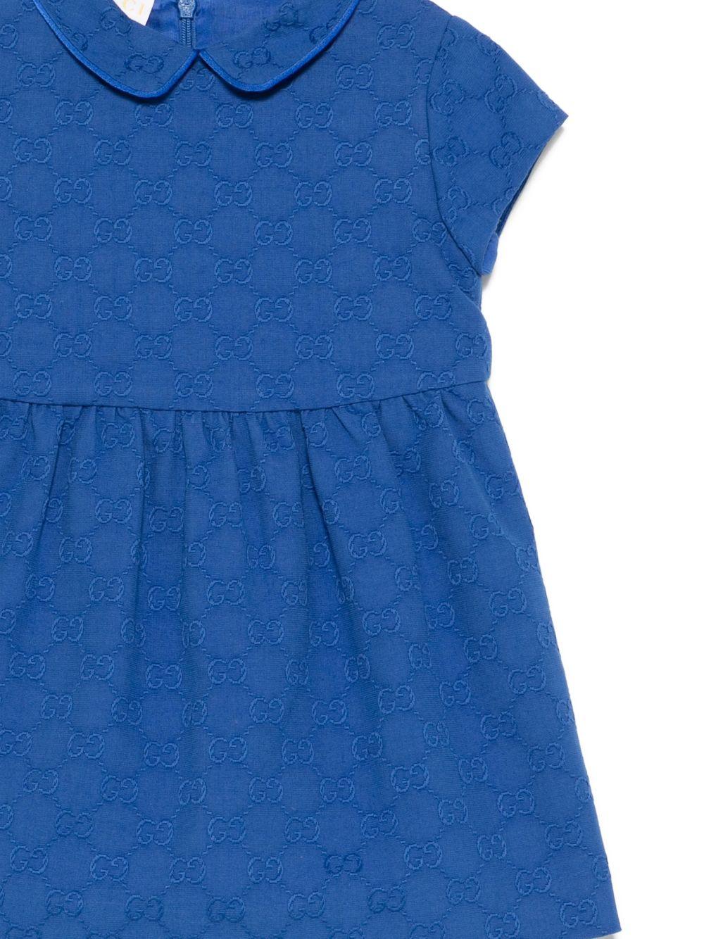 Abito blu per neonata 849533ZASYD 4282 Gucci Kids 