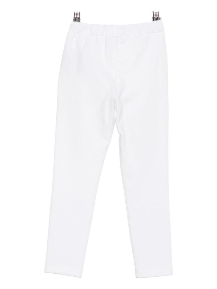 Pantalone bianco per bambina BX6C11J0371 100OR Balmain Kids 