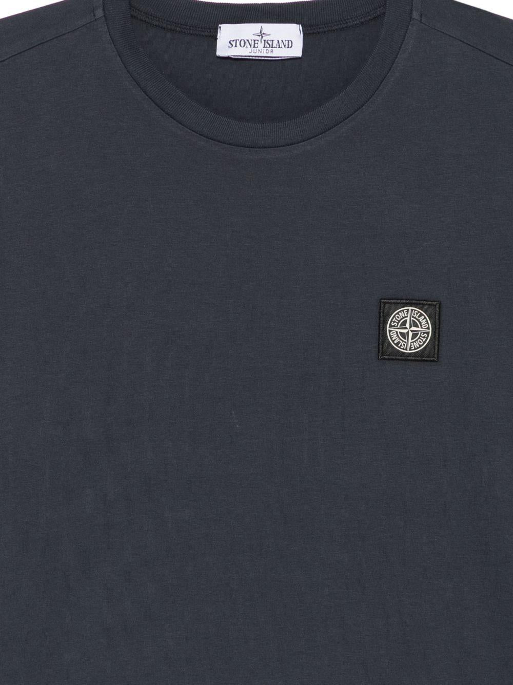 T-shirt blu navy per bambino 62100002S0047 V0020 Stone Island Kids 