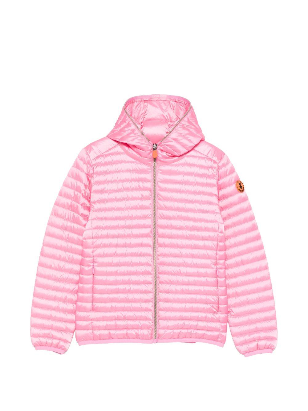 Giubbotto rosa per bambina J32310GIRIS22 80018 Save The Duck Kids 