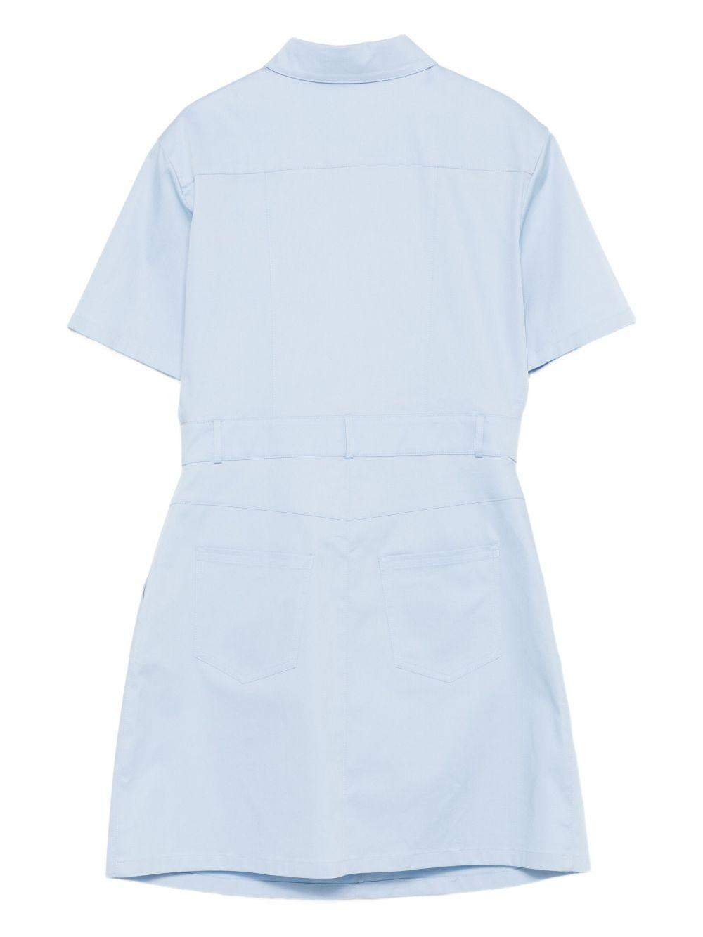 Abito blu chiaro per bambina JFB802ADEH F1PBD Fendi Kids 