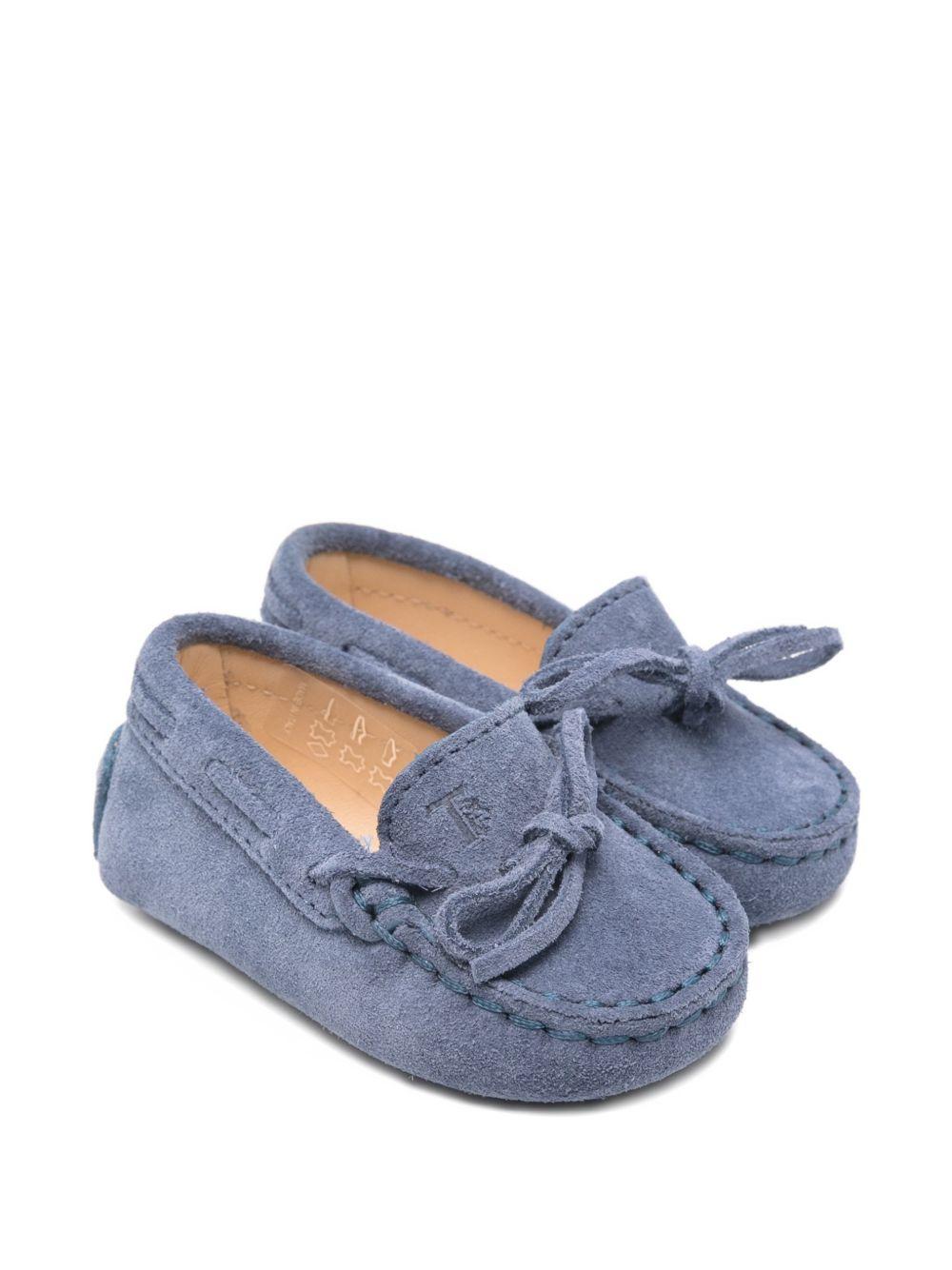 Mocassini blu per neonato UXB00G00050J9E U819 Tod's Kids 