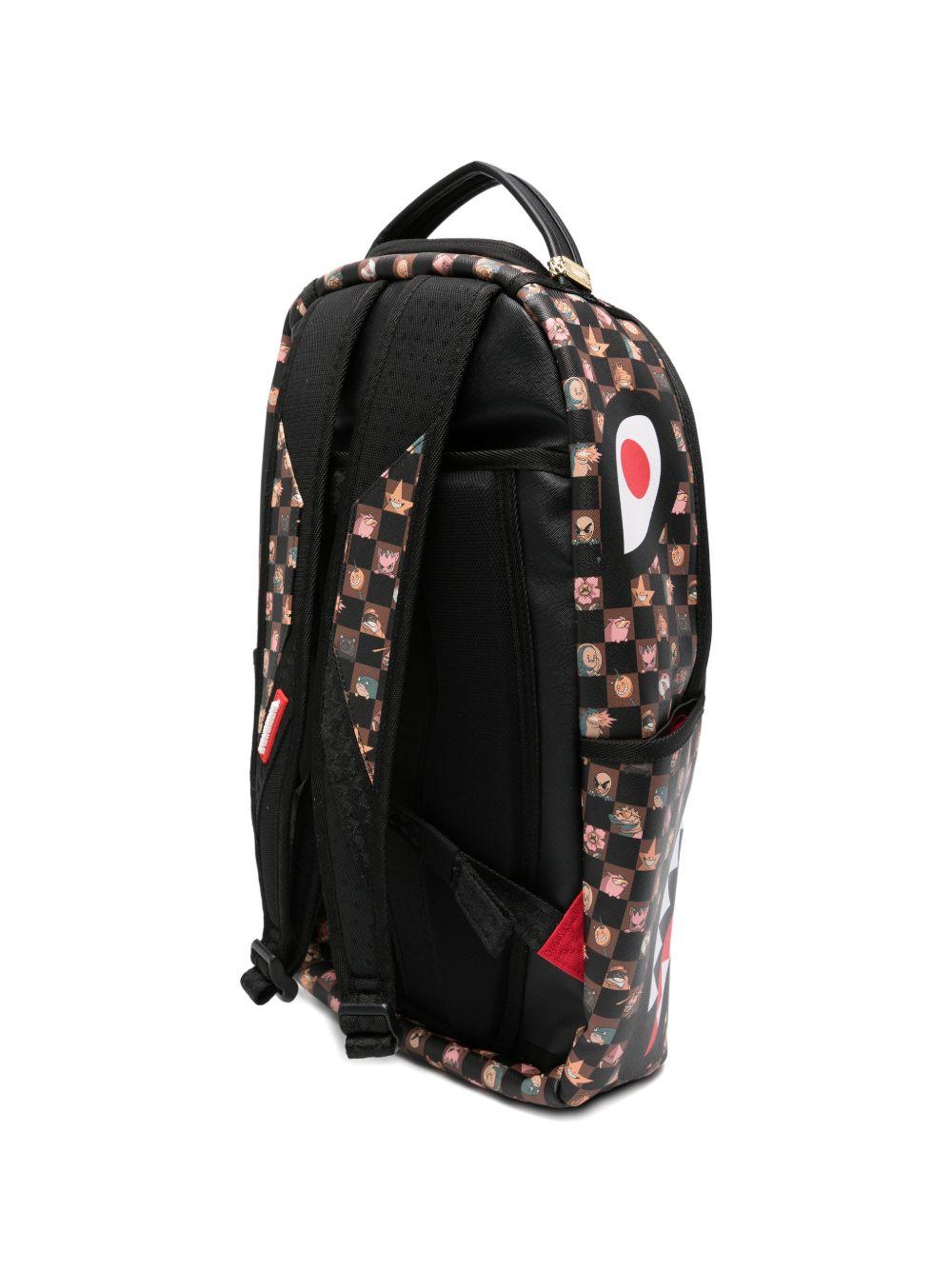 Zaino nero/multicolor per bambino 910B8768 NSZ Sprayground Kid 