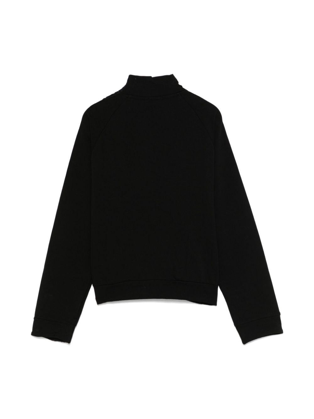 Black sweatshirt for girls