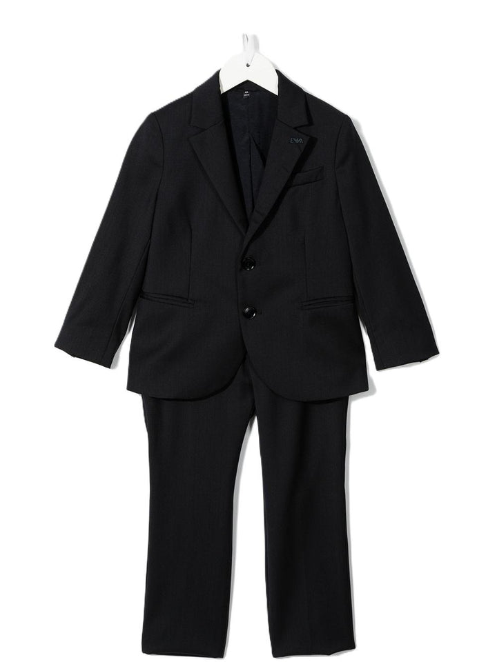 Completo elegante blu per bambino 8N4V024N5IZ 0958 Emporio Armani Kids 
