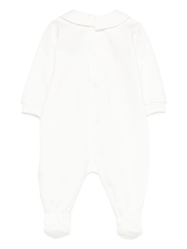 Tutina bianca per neonato MUY08JLCA40 10063 Moschino Kids 