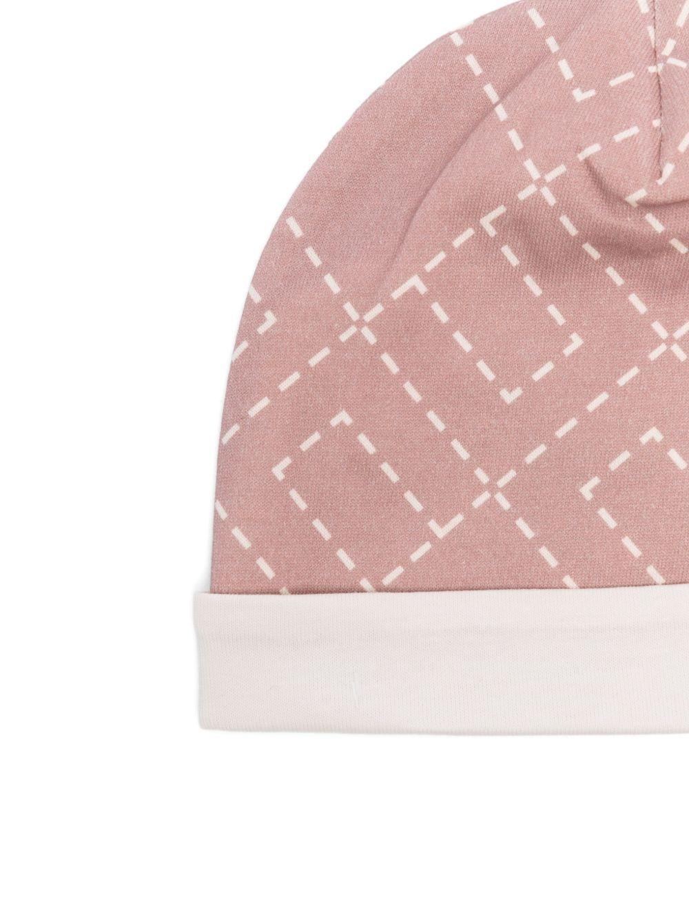 Cappello rosa per neonata ENCP0730JF054 D854 Elisabetta Franchi Kids 