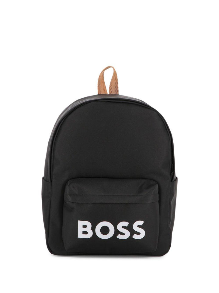 Zaino nero per bambino J52652 09B Boss Kids 
