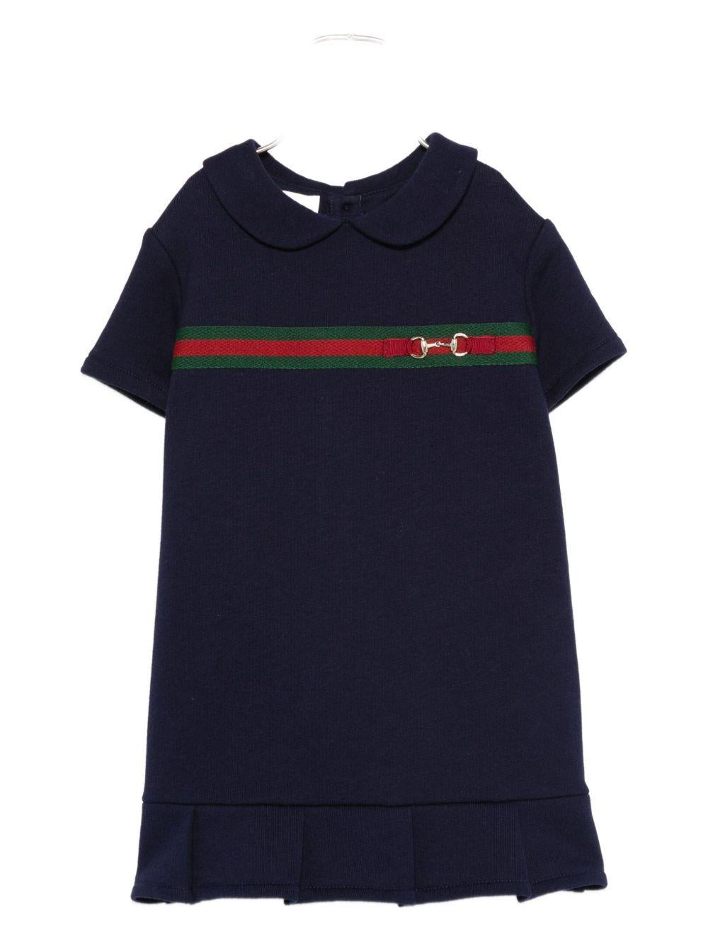 Abito blu scuro per neonata 787372XJHIC 4780 Gucci Kids 
