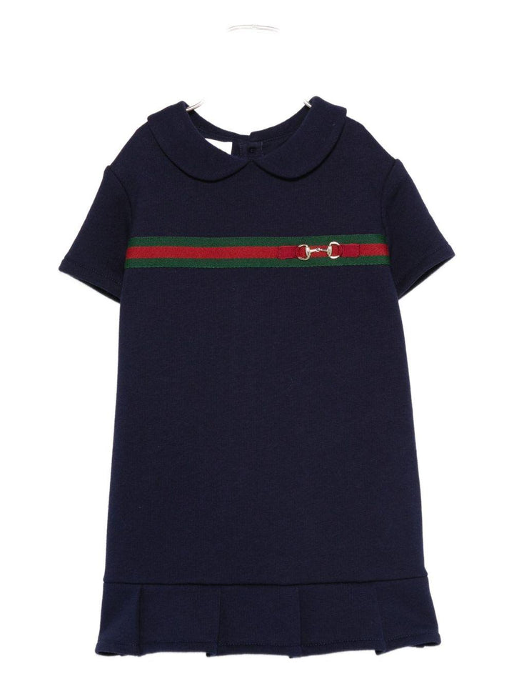 Abito blu scuro per neonata 787372XJHIC 4780 Gucci Kids 