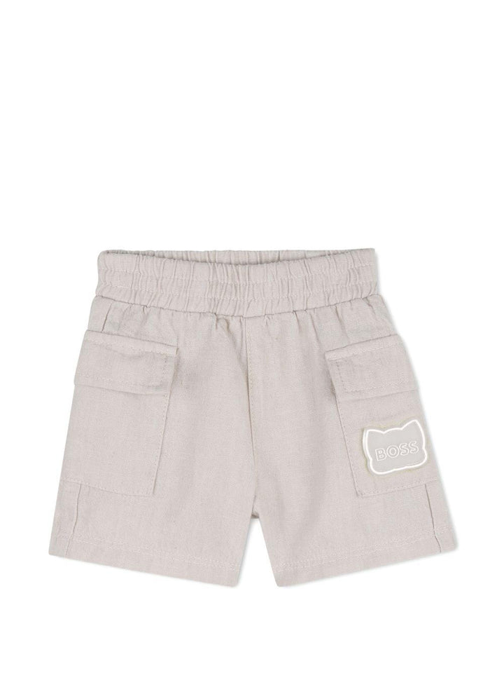 Completo bianco/beige per neonato J53050 21K Boss Kids 